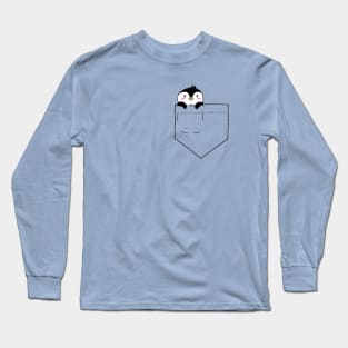 Pocket Penguin Long Sleeve T-Shirt